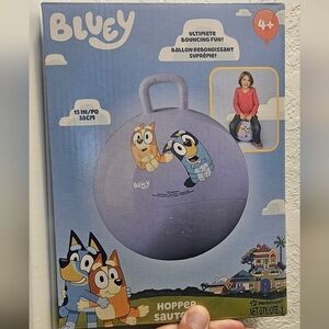 Bluey Hopper Ball - Purple Kids Bouncing Toy